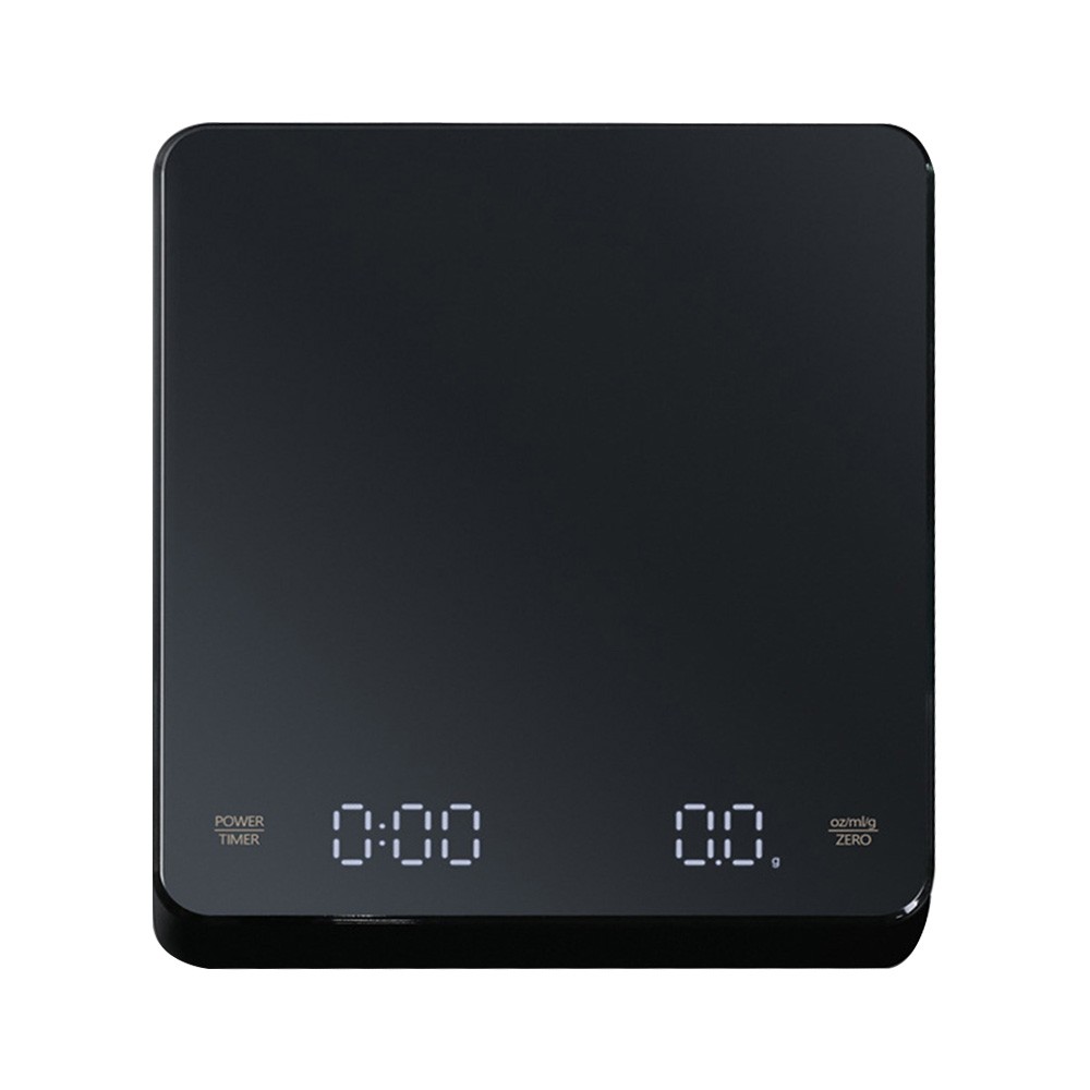 Digital Coffee Scale with Timer  LED Display, USB Rechargeable