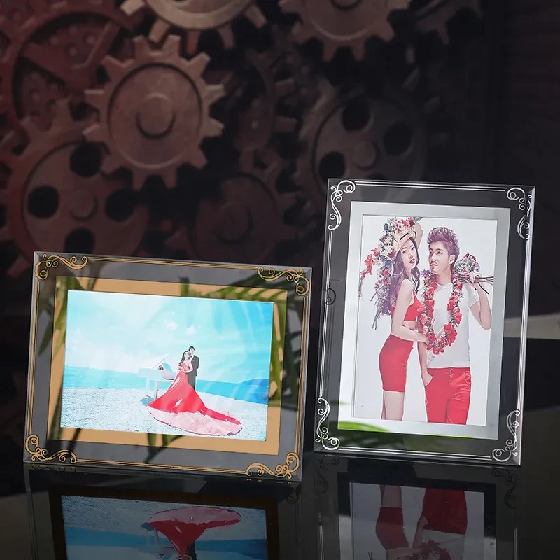 Creative Glass Crystal Certificate Photo Frame