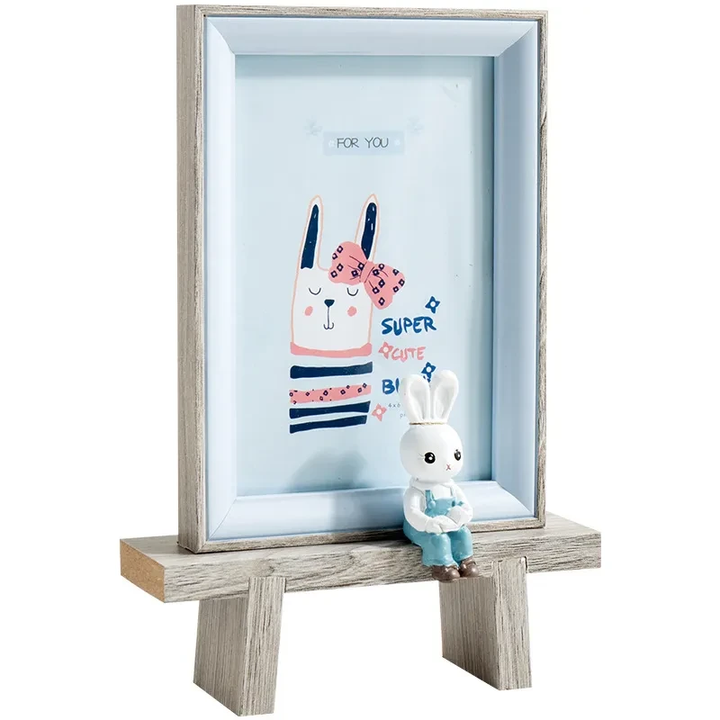 Photo Frame Set Cartoon Cute Girl Room Layout
