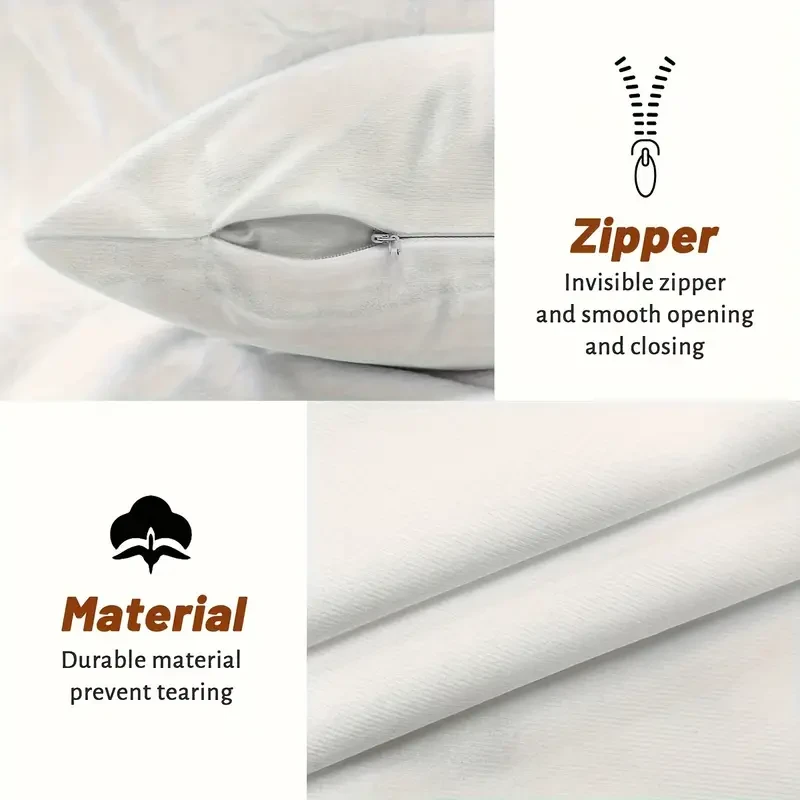 Charming Christmas Reindeer 45.72x45.72 cm Throw Pillow Cover