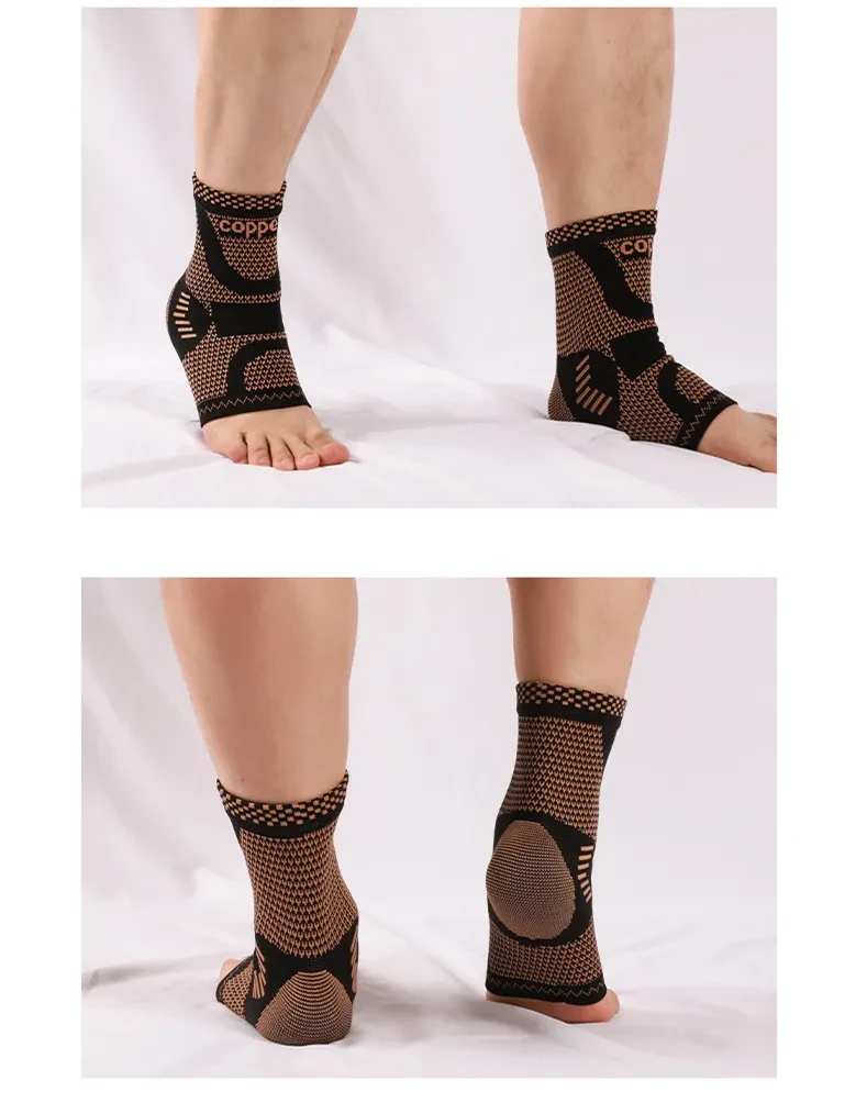 Copper Fiber Sports Ankle Support