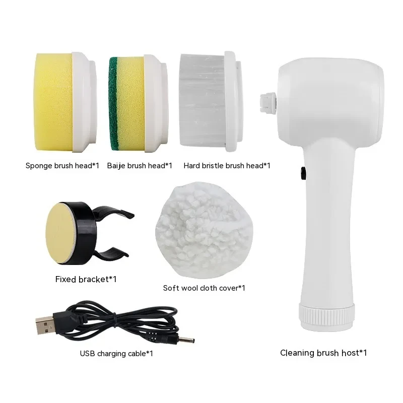 Spinning Scrubber Handheld Electric Cordless Cleaning Brush