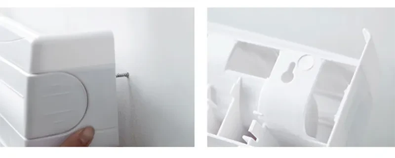 4-In-1 Kitchen Roll Holder Dispenser Kitchen Foil Film Wrap