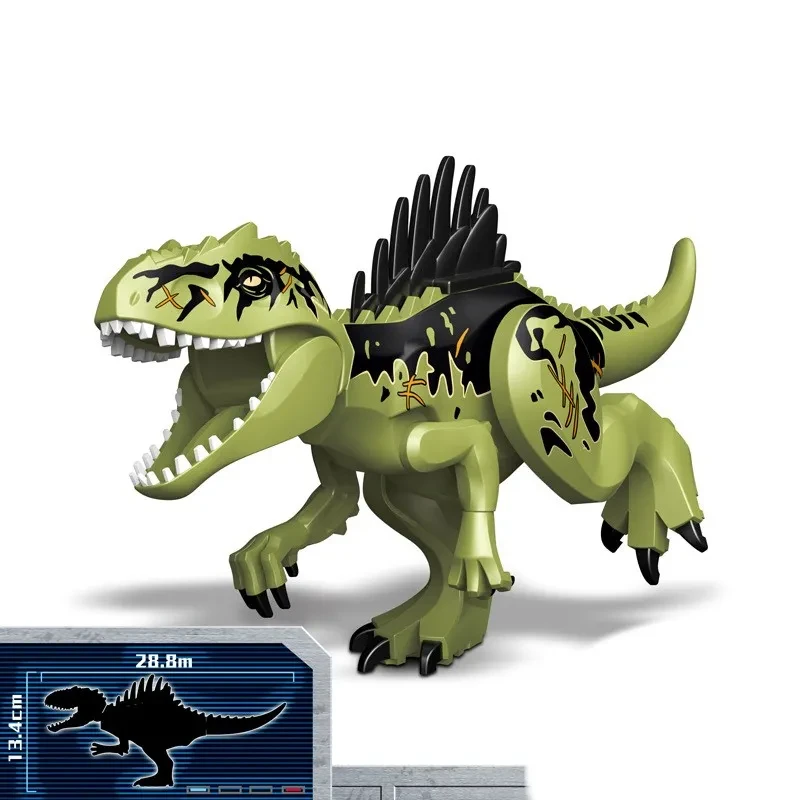 Jurassic Dinosaur Building Blocks Small Particles