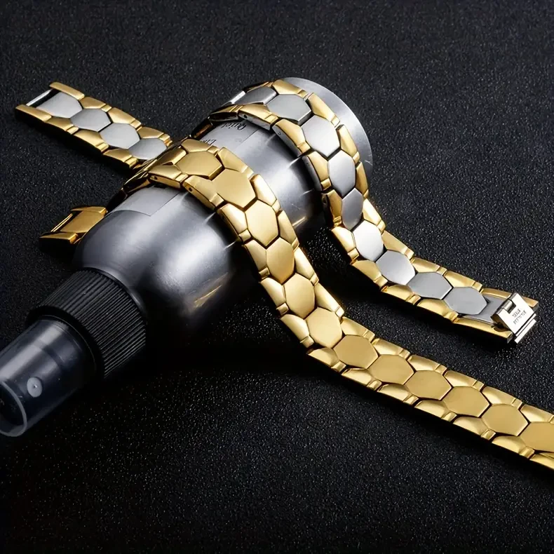 Domineering Titanium Steel Men's Bracelet