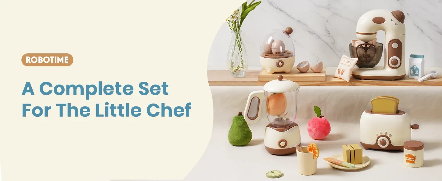 ROBOTIME Wooden Kitchen Playset