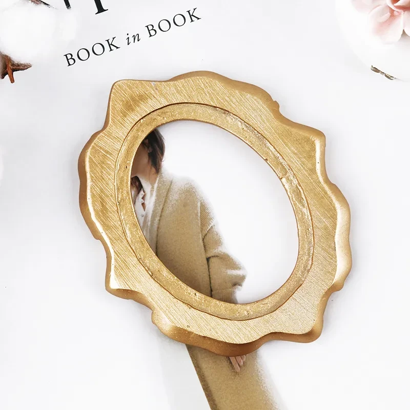 European style golden picture frame relief photo wall