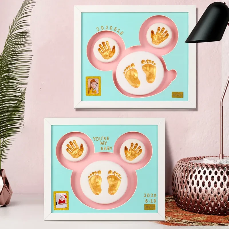 Baby Hand And Foot Print Lanugo Photo Frame