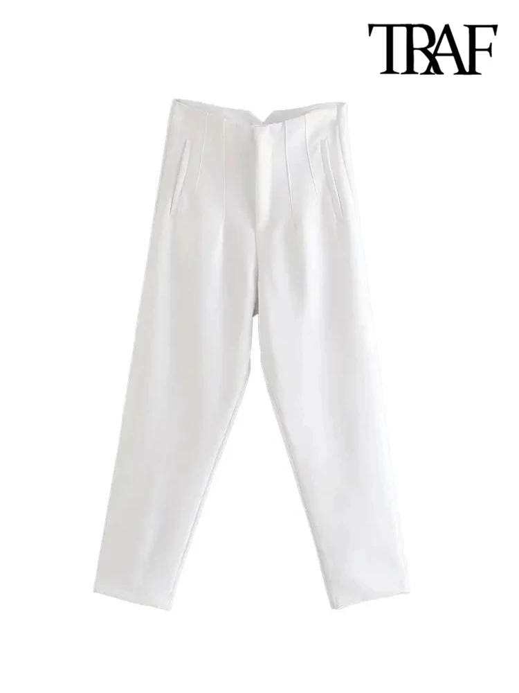 Women's Chic High-Waist Office Pants