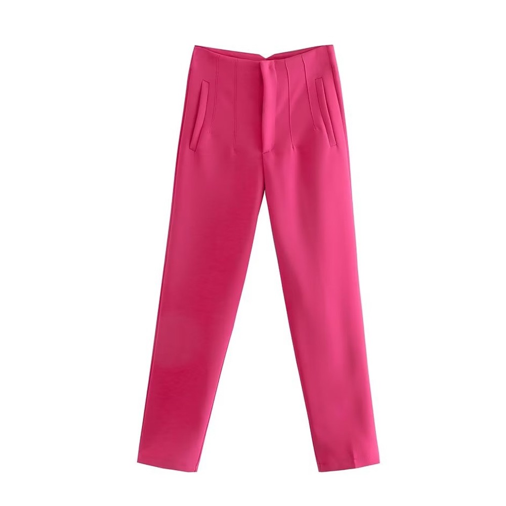 Women's Chic High-Waist Office Pants
