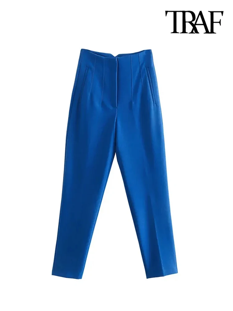 Women's Chic High-Waist Office Pants