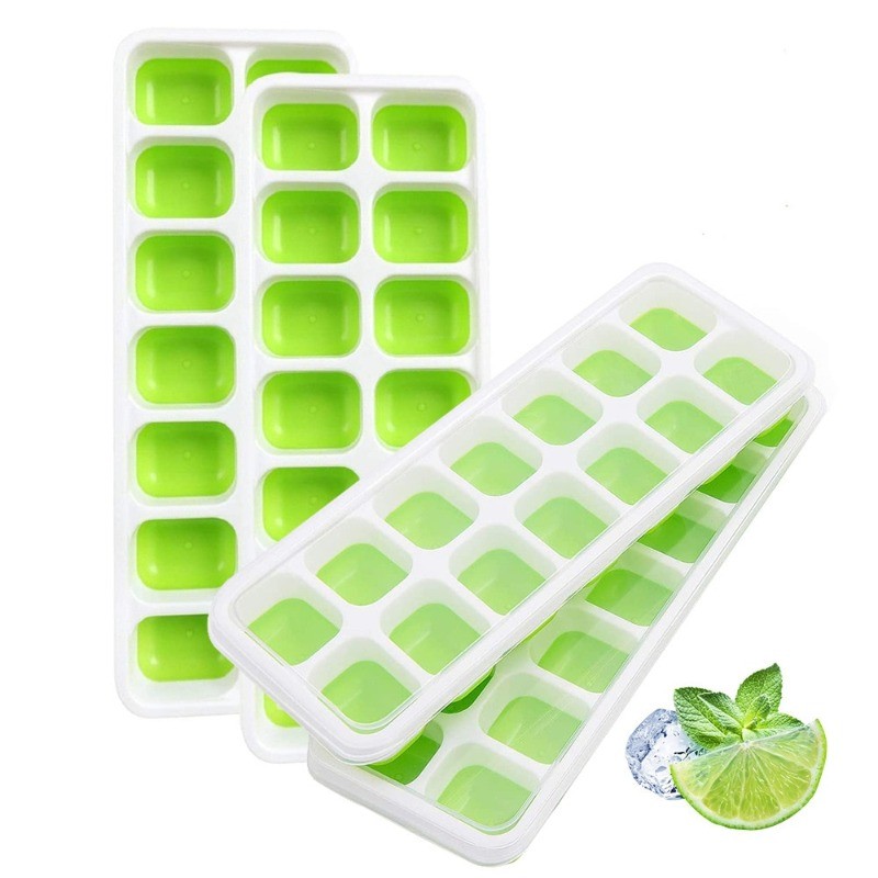 14-Grid Ice Cube Tray Silicone Mold