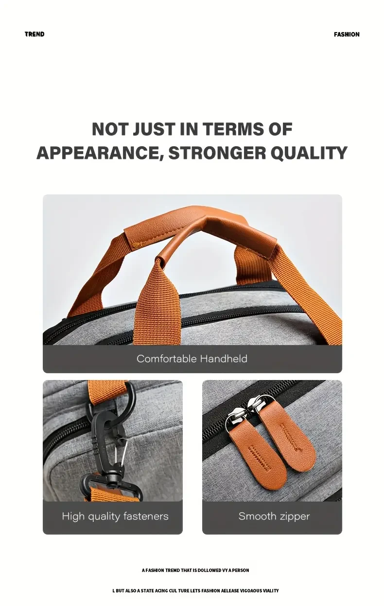 Large Capacity Backpack, Multifunctional Computer Bag, Business Backpack