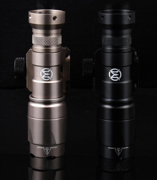 Outdoor tactical bright LED mini flashlight