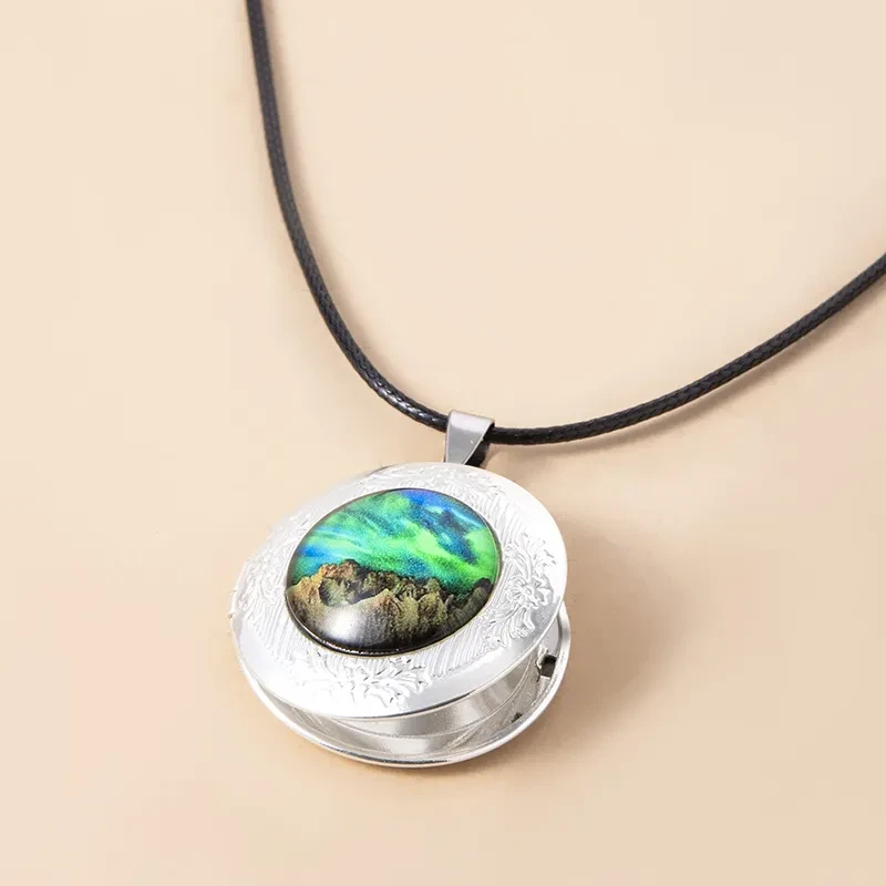 Aurora POLA Gem Photo Frame Back Frame Silver Leather