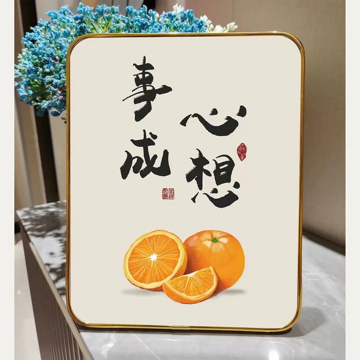 Creative Table Setting, Photo Frame, Living Room Foyer Decoration