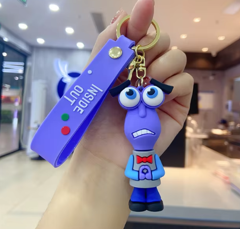 New Inside Out 2 Keychain Kawaii Disney