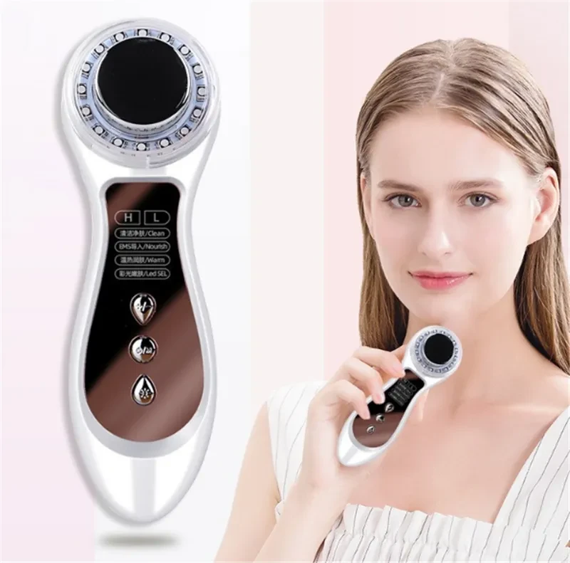 With Color Light Import Instrument Warm Facial Massage Clean Export Instrument