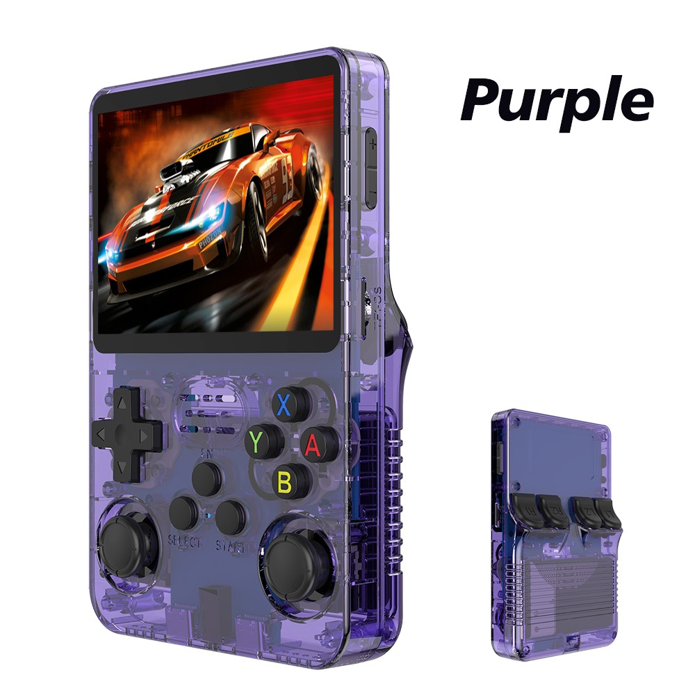 R36S Retro Handheld Game Console  Open Source Linux System with 3.5-Inch IPS Screen, 64GB/128GB Storage