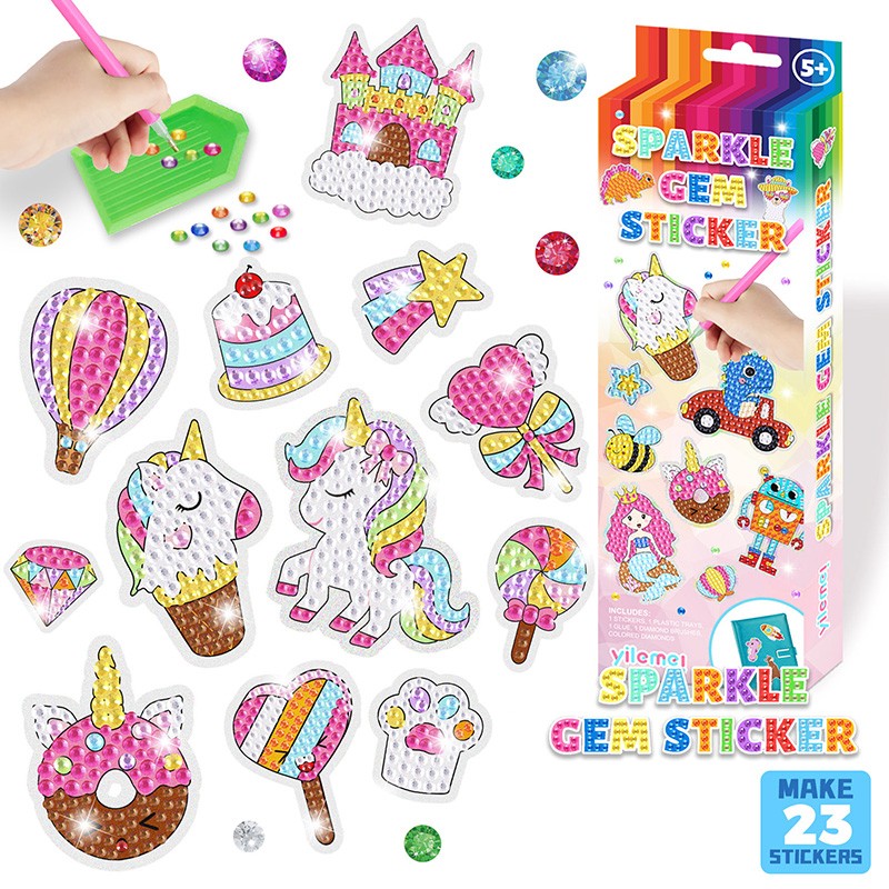 Christmas Painting Sticker Kit