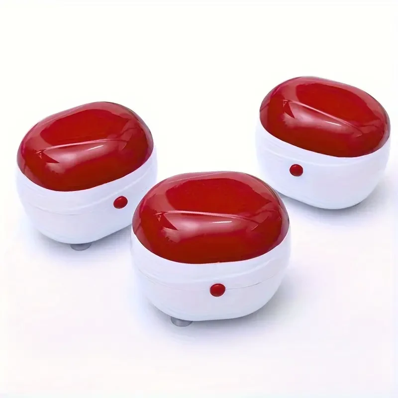 Elegant Automatic Denture Cleaner: Effortlessly Cleans Dentures, Toothbrushes, and Jewelry - Battery Operated with Filter