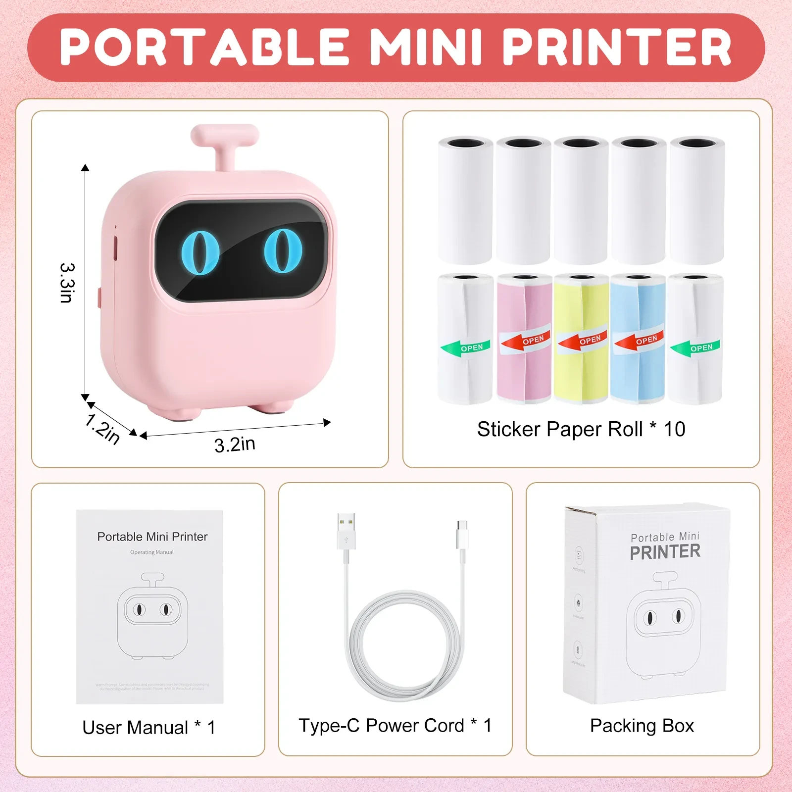 Thermal Mini Printer