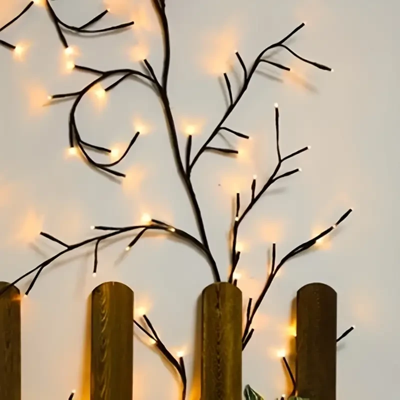 Decoration USB Powered DIY Christmas Tree Vine Lights