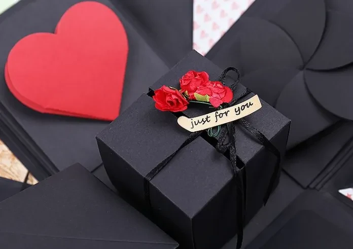 Net Red Explosion Box DIY Handmade Photo Album