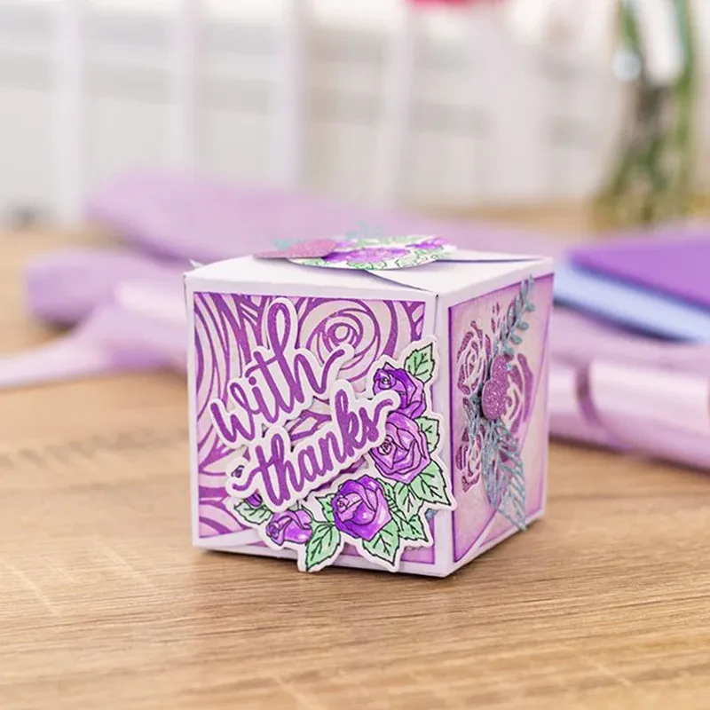 Metal Cutting Mold Box Slider For Decorating Photo Album