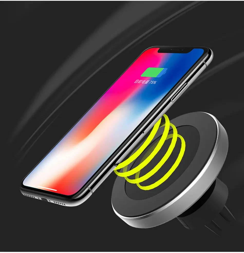 10W Car Magnetic Wireless Charger
