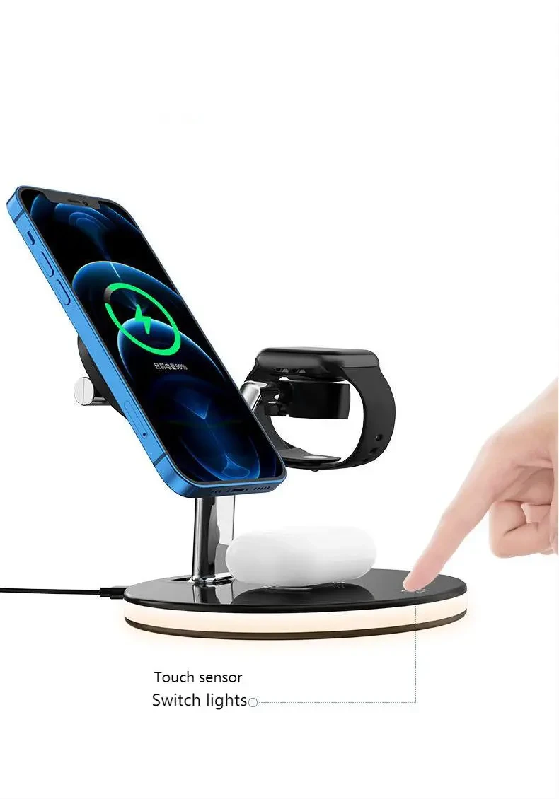 Magnetic Wireless Charger 15W Fast Charging Station
