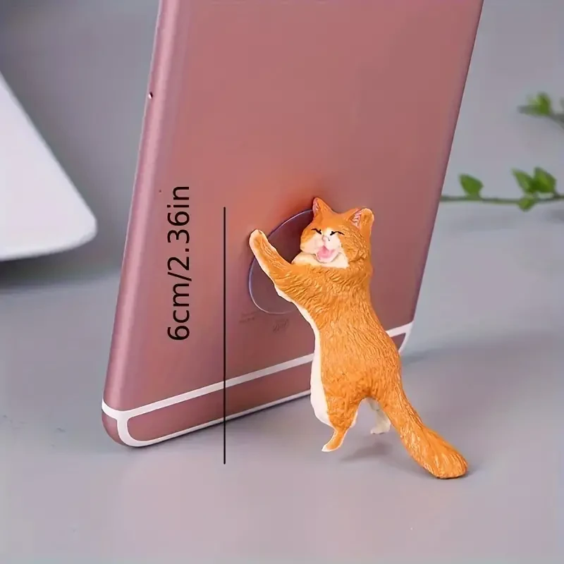 6-Pack Cute Cat Phone & Tablet Holders
