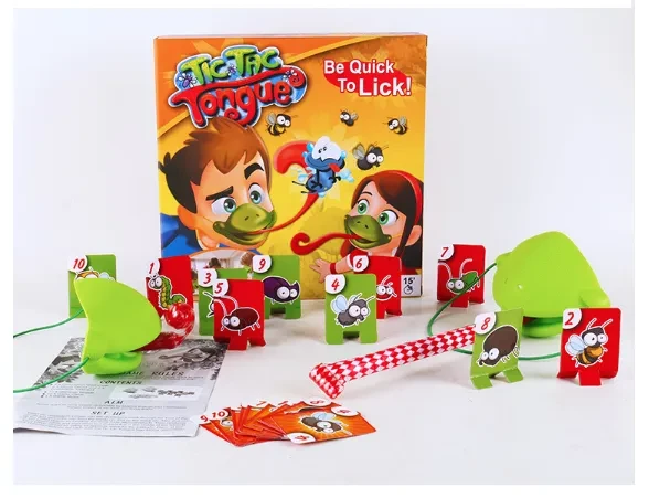 Frog playing card toys
