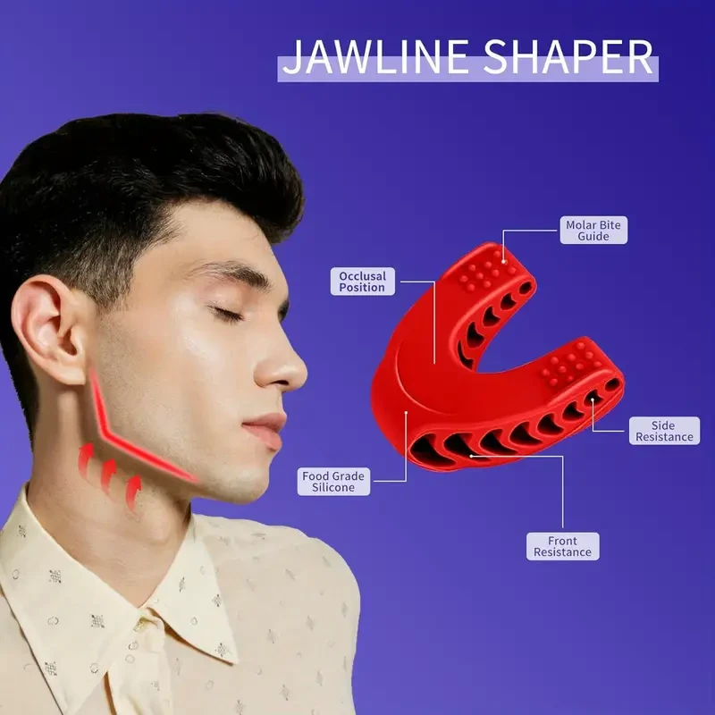 3PCS Jaw Exerciser for Men and Women - 3 Resistance Levels