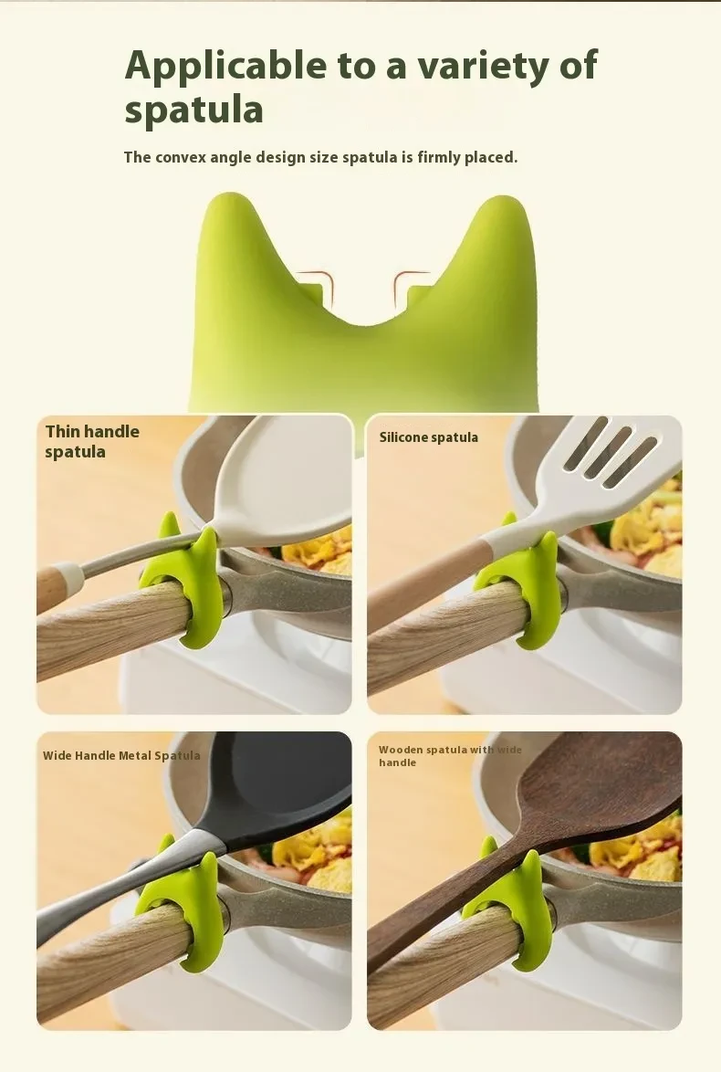 Household Kitchen Innovative New Spatula Storage Rack