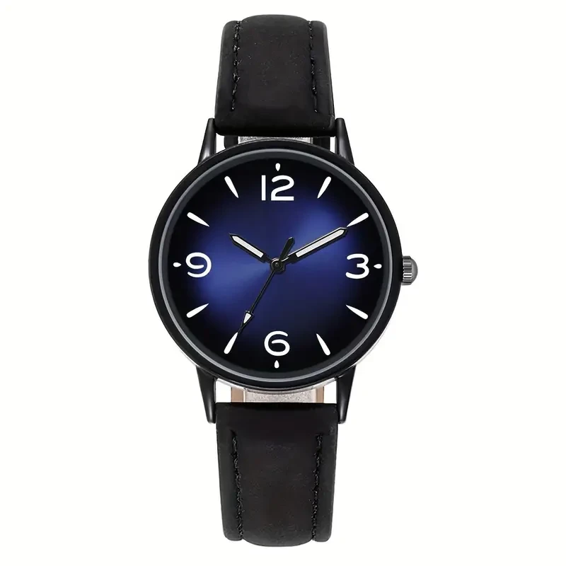 Womens Casual Quartz Watch with Gradient Dial