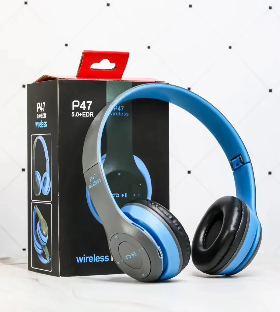 Wireless Headset Foldable Stereo Bass