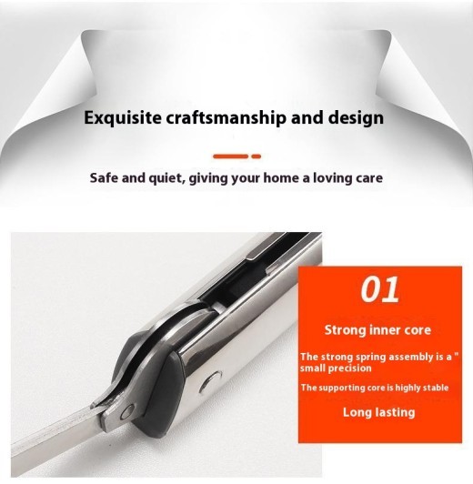 Cold Rolled Steel CRS Tatami Cabinet Elf Flap-up Door Casual Stop Support Rod Spring Jackstay