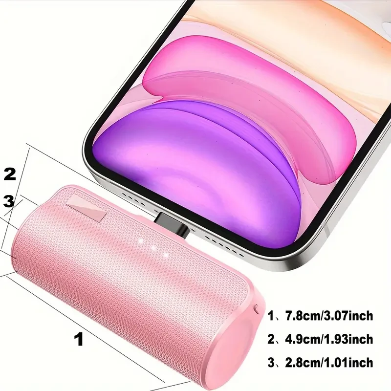 3350mAh Fast Charging Mini Pocket Power Bank