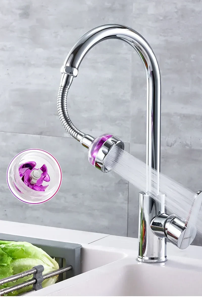 Faucet Splashproof Kitchen Home Shower Universal Joint Extender