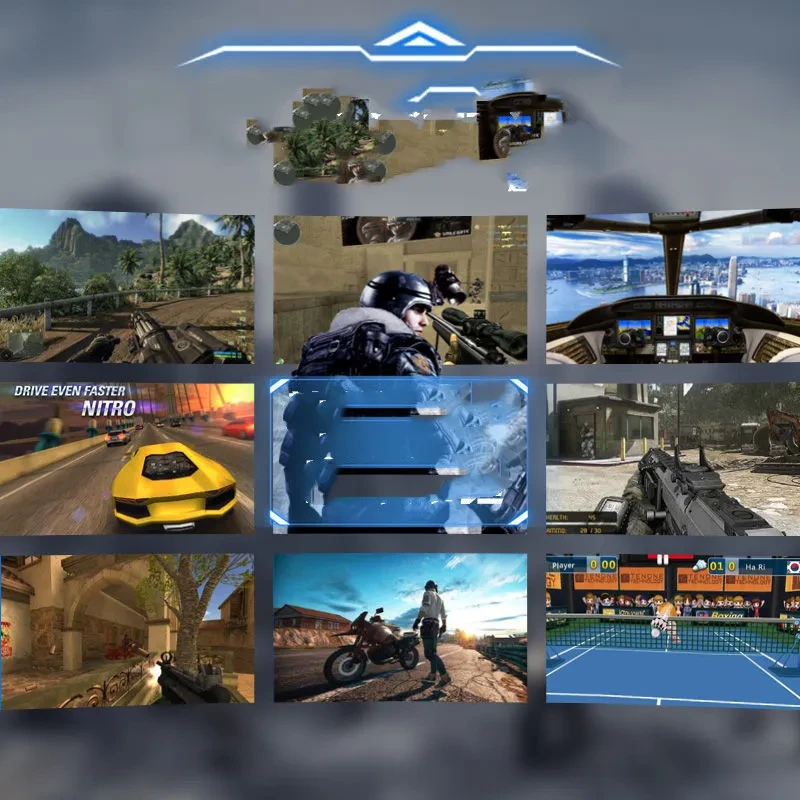 3D VR Glasses Virtual Reality Full Screen Visual Wide-Angle VR Glasses