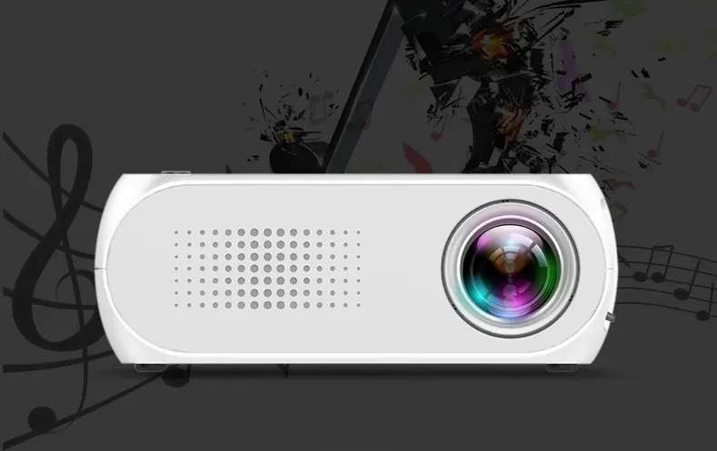 HD 1080P mini home pico projector