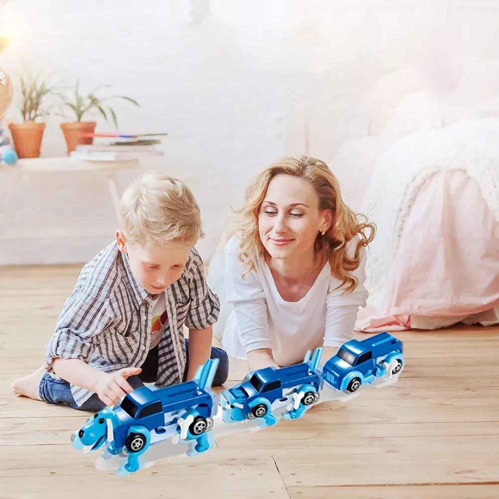 Wind-up deformation toy