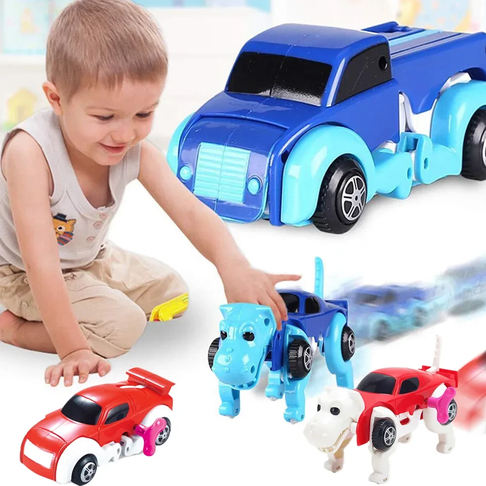 Wind-up deformation toy