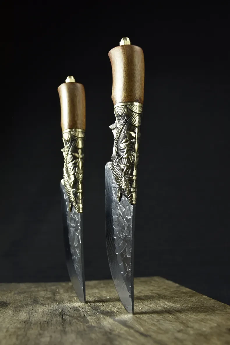 Hand Forged Kitchen Knife Household Fruit