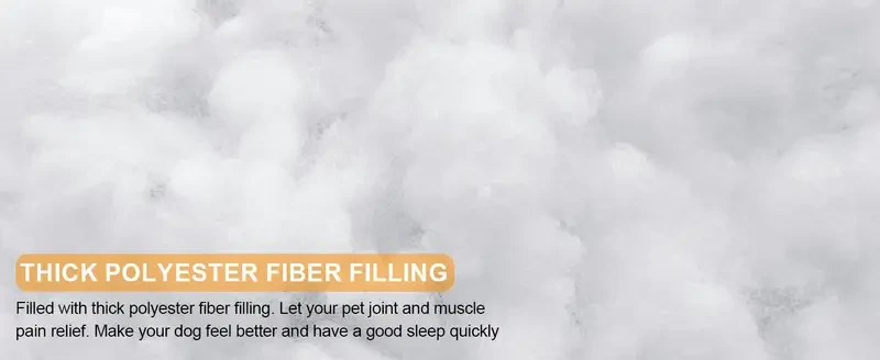 Orthopedic Dog Bed for Extra Large Dogs with Removable Washable Cover