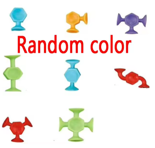 19 Pcs Suckers Assembled Toys Funny