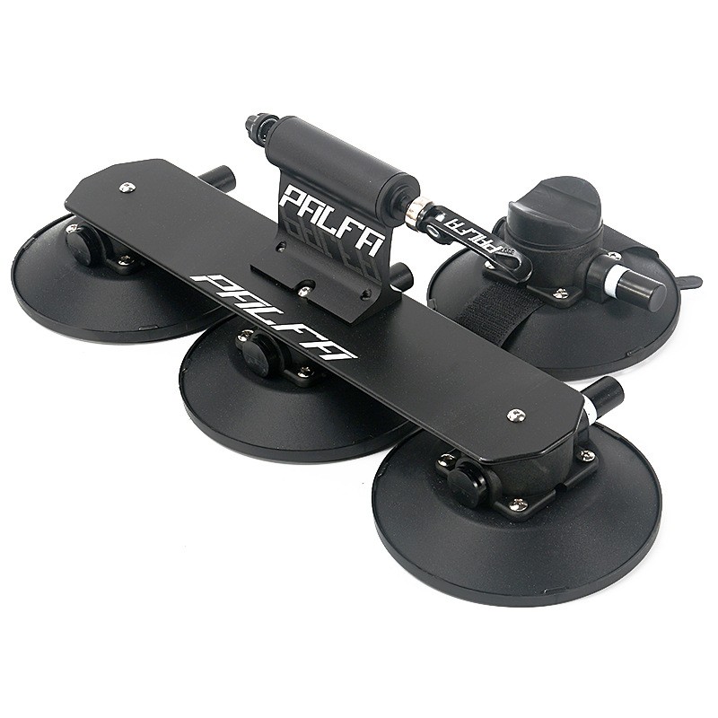 Bicycle vacuum adsorption car roof rack