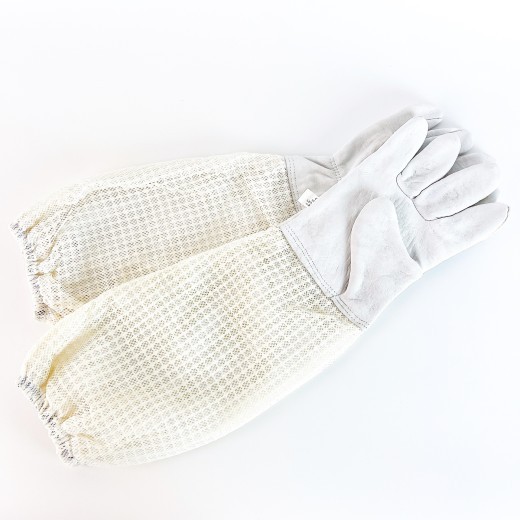 Protection Products Three-layer Breathable Mesh Sheepskin Anti-bee Glove