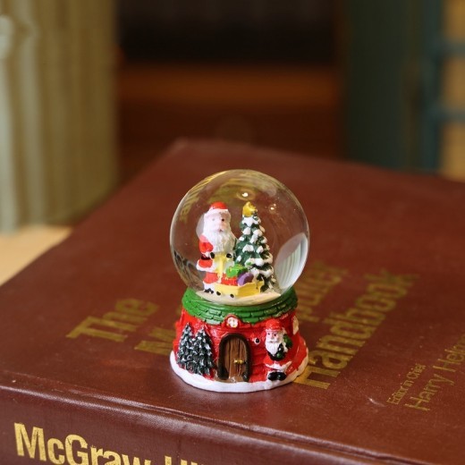 Snowing Santa Claus Snowman Holiday Decoration